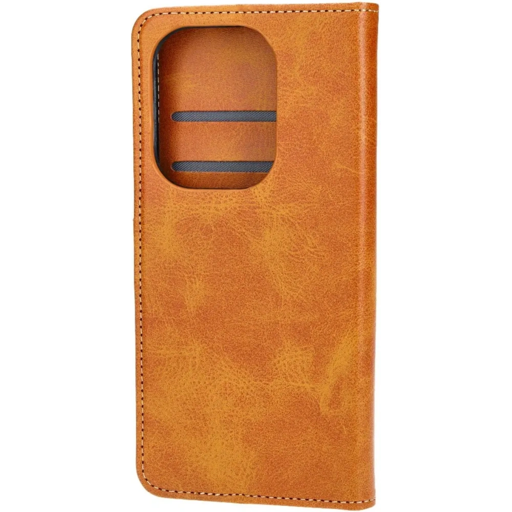 Etui z klapką Bizon Case Pocket do Xiaomi Poco M6 Pro 4G / Xiaomi Redmi Note 13 Pro 4G / LTE / 14S brązowe