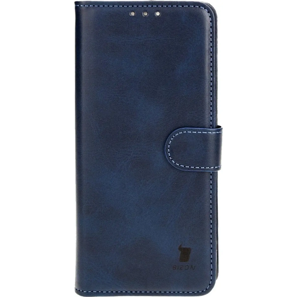 Etui z klapką Bizon Case Pocket do Xiaomi Poco M6 Pro 4G / Xiaomi Redmi Note 13 Pro 4G / LTE / 14S granatowe