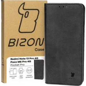 Kup Bizon Case Pocket Pro Xiaomi Poco M4 Pro 5G / Xiaomi Redmi Note 11s 5G negru - BIZ4487 - {ean13} - Sklep Home Screen