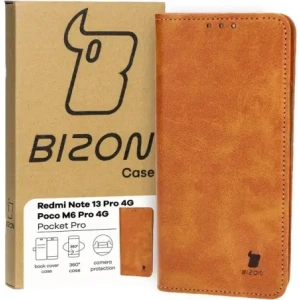 Kup Bizon Case Pocket Pro Xiaomi Poco M4 Pro 5G / Xiaomi Redmi Note 11s 5G barna - BIZ4488 - {ean13} - Sklep Home Screen