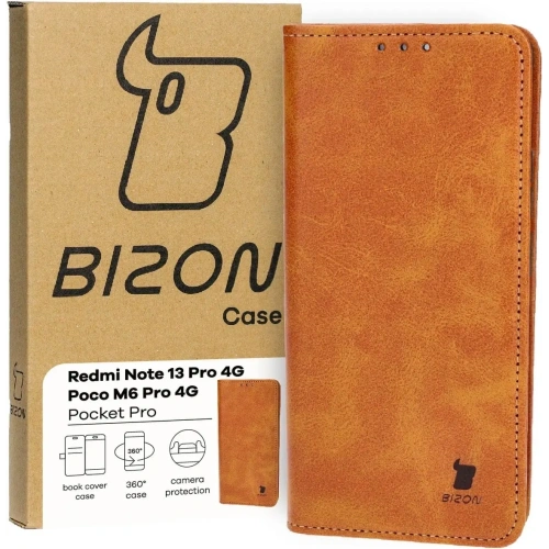 Kup Bizon Case Pocket Pro Xiaomi Poco M4 Pro 5G / Xiaomi Redmi Note 11s 5G braun - BIZ4488 - {ean13} - Sklep Home Screen