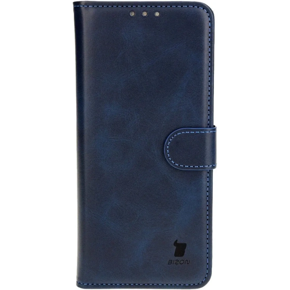 Etui z klapką Bizon Case Pocket do Xiaomi Poco X6 / Xiaomi Redmi Note 13 Pro 5G granatowe