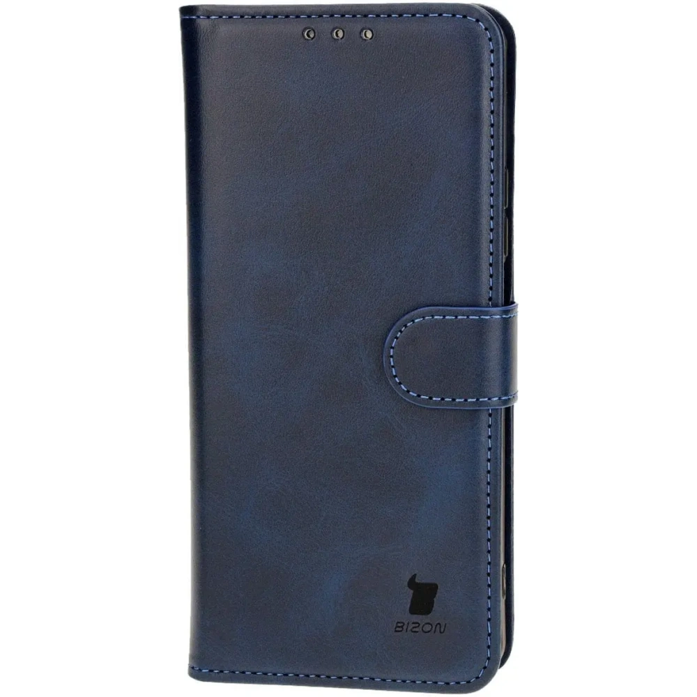 Etui z klapką Bizon Case Pocket do Xiaomi Poco X6 / Xiaomi Redmi Note 13 Pro 5G granatowe