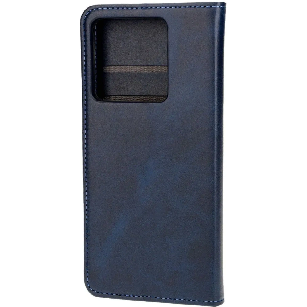 Etui z klapką Bizon Case Pocket do Xiaomi Poco X6 / Xiaomi Redmi Note 13 Pro 5G granatowe