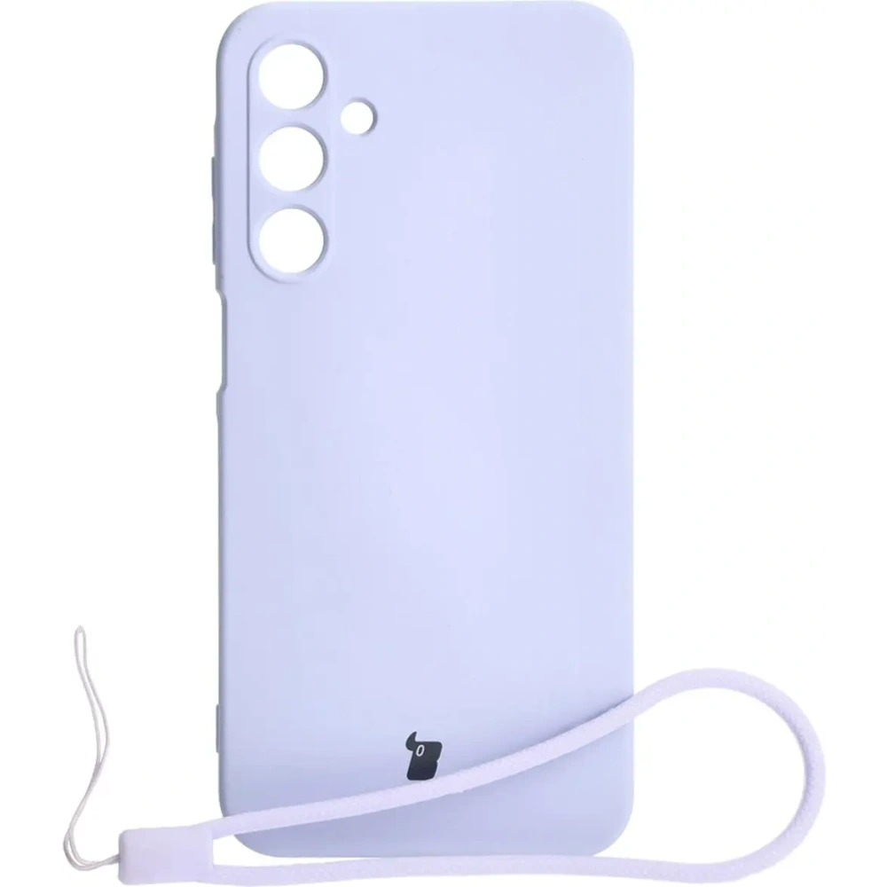 Etui Bizon Case Silicone do Samsung Galaxy A25 5G jasnofioletowe