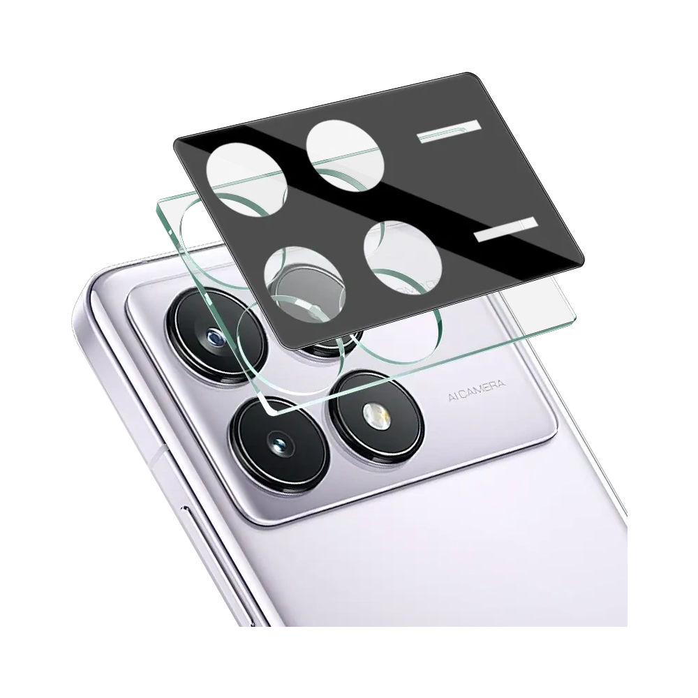 Szkło na aparat Bizon Glass Lens do Xiaomi Poco X6 Pro / Poco F6 Pro [2 PACK]