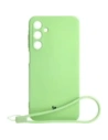 Etui Bizon Case Silicone do Samsung Galaxy A25 5G jasnozielone