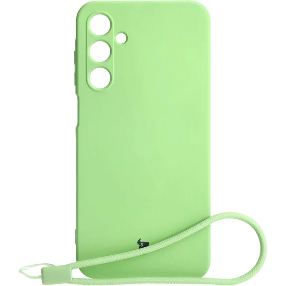 Etui Bizon Case Silicone do Samsung Galaxy A25 5G jasnozielone