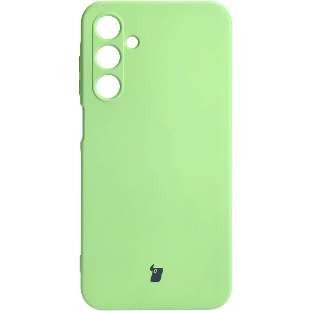 Etui Bizon Case Silicone do Samsung Galaxy A25 5G jasnozielone