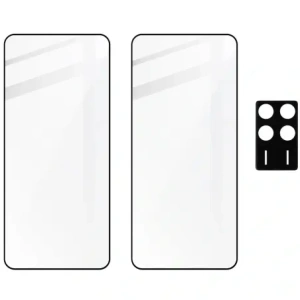 Kup 2x Szkło na ekran + szkło na aparat BIZON Edge do Xiaomi Poco X6 Pro - BIZ4496 - {ean13} - Sklep Home Screen