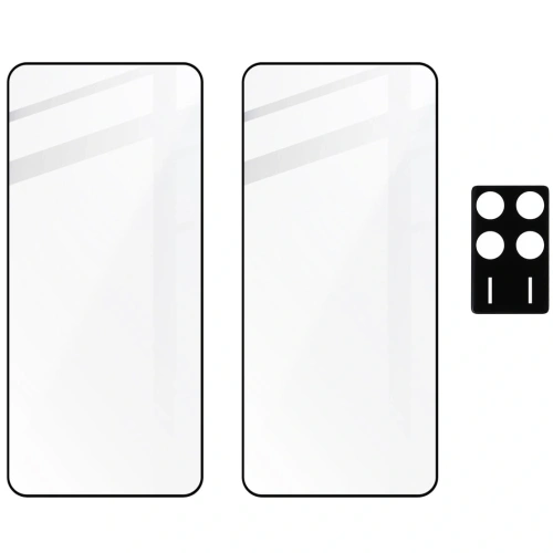 Buy BIZON Edge 2x screen glass + camera glass Xiaomi Poco X6 Pro - BIZ4496 - {ean13} - Home Screen Store Europe