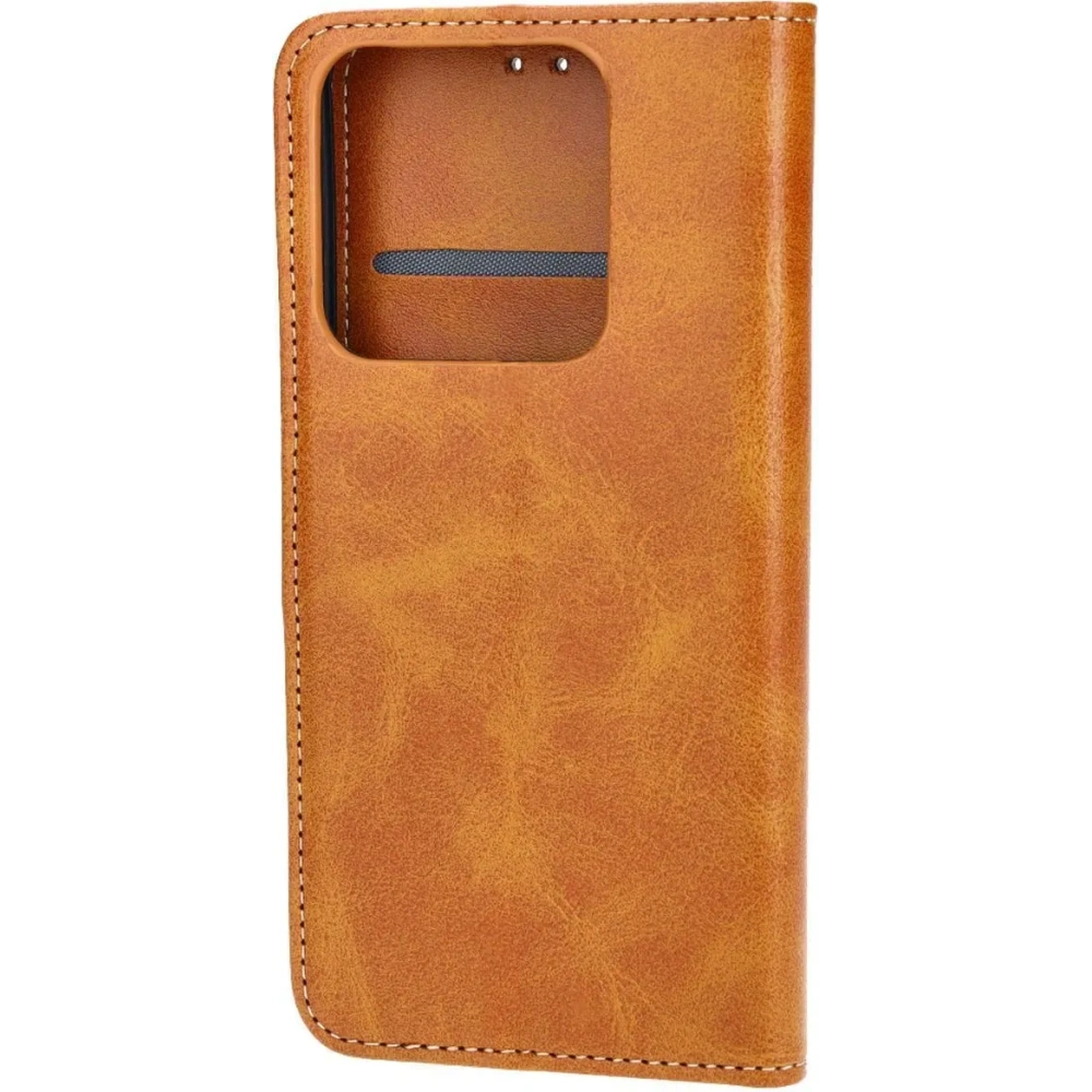 Etui z klapką Bizon Case Pocket do Xiaomi 14 brązowe