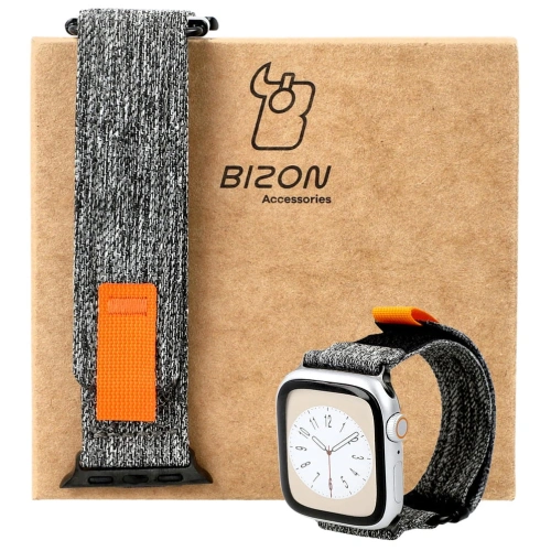 Kup Bizon Strap Watch Urban Apple Watch 38/40/41/42 mm grau melange - BIZ4503 - {ean13} - Sklep Home Screen