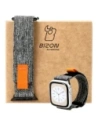 Pasek Bizon Strap Watch Urban do Apple Watch 38/40/41/42 mm šedý melange