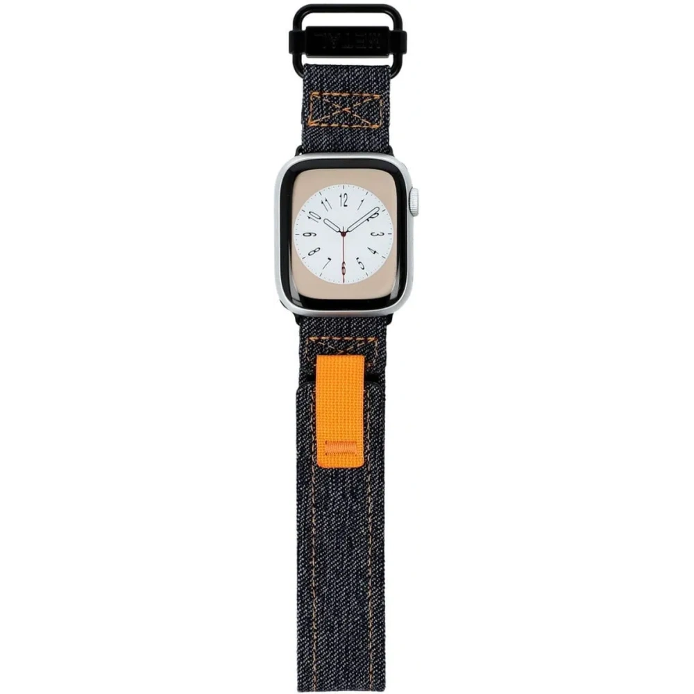 Pasek Bizon Strap Watch Urban do Apple Watch 38/40/41/42 mm ciemnoniebieski jeans
