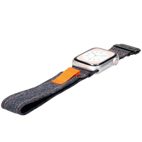 Kup Bizon Strap Watch Urban Apple Watch 38/40/41/42 mm dunkelblaue Denim - BIZ4505 - {ean13} - Sklep Home Screen