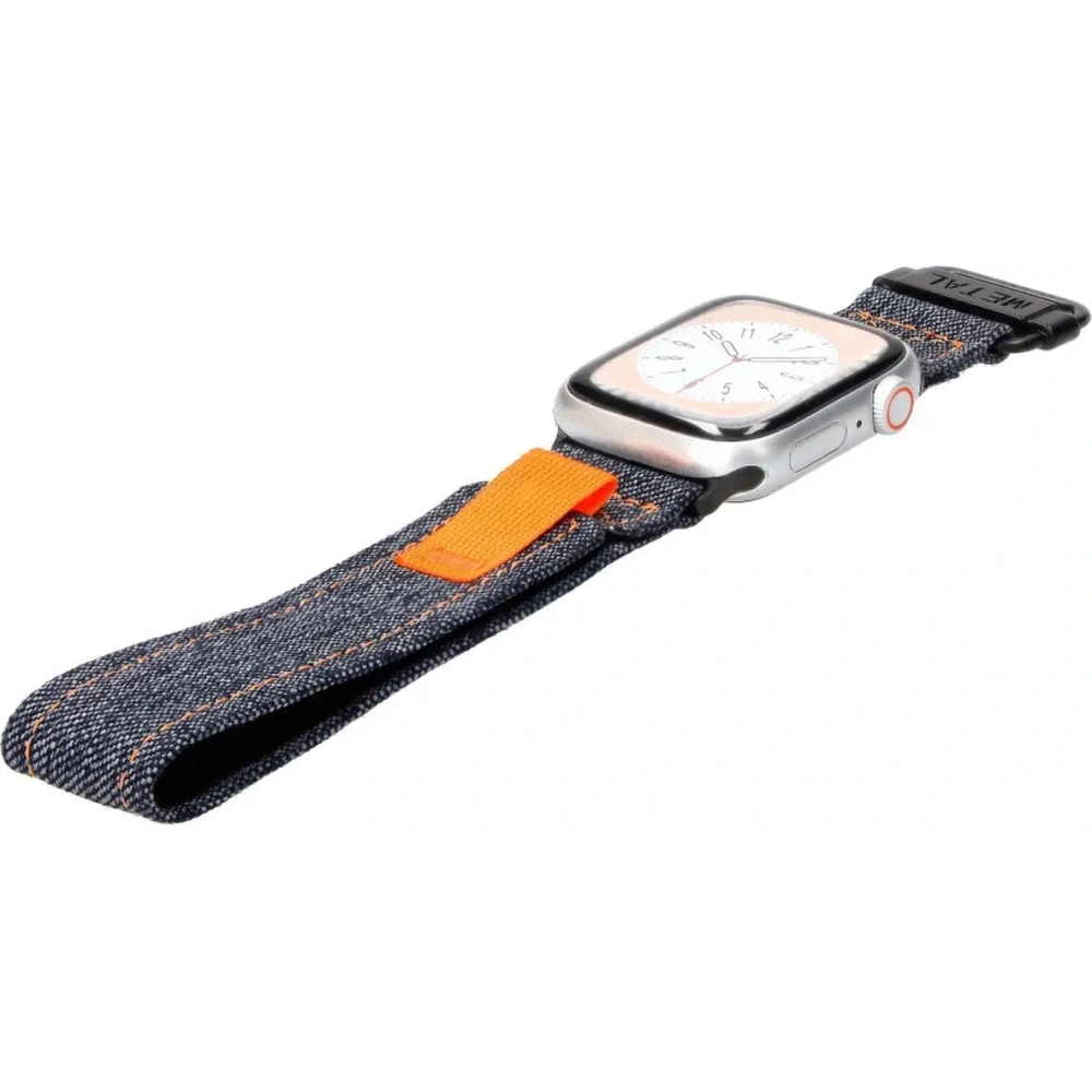 Pasek Bizon Strap Watch Urban do Apple Watch 38/40/41/42 mm ciemnoniebieski jeans