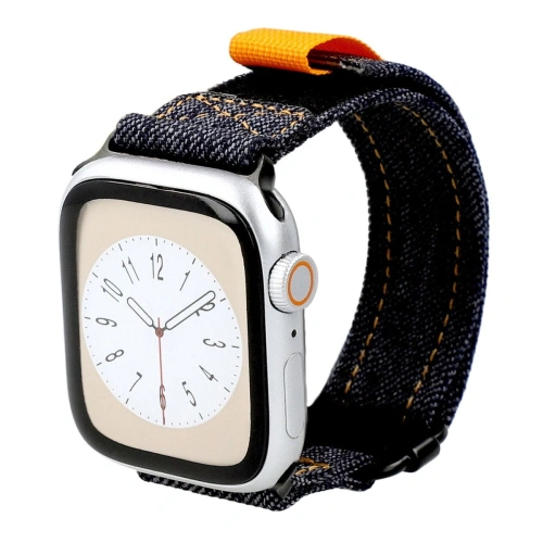 Kup Bizon Strap Watch Urban Apple Watch 38/40/41/42 mm dunkelblaue Denim - BIZ4505 - {ean13} - Sklep Home Screen
