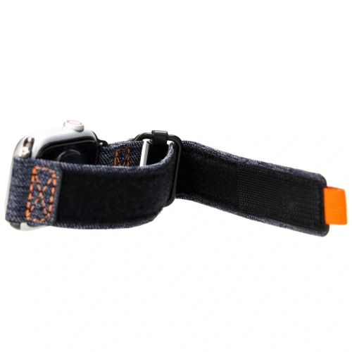 Kup Bizon Strap Watch Urban Apple Watch 38/40/41/42 mm dunkelblaue Denim - BIZ4505 - {ean13} - Sklep Home Screen