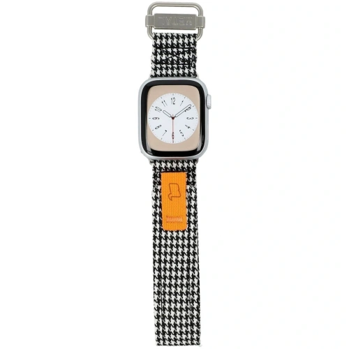 Kup Bizon Strap Watch Urban Apple Watch 38/40/41/42 mm schwarz und weiß pepit - BIZ4506 - {ean13} - Sklep Home Screen