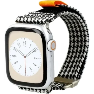 Kup Pasek Bizon Strap Watch Urban do Apple Watch 38/40/41/42 mm černobílá pepitka - BIZ4506 - {ean13} - Sklep Home Screen