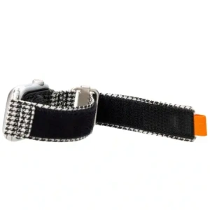 Kup Pasek Bizon Strap Watch Urban do Apple Watch 38/40/41/42 mm černobílá pepitka - BIZ4506 - {ean13} - Sklep Home Screen