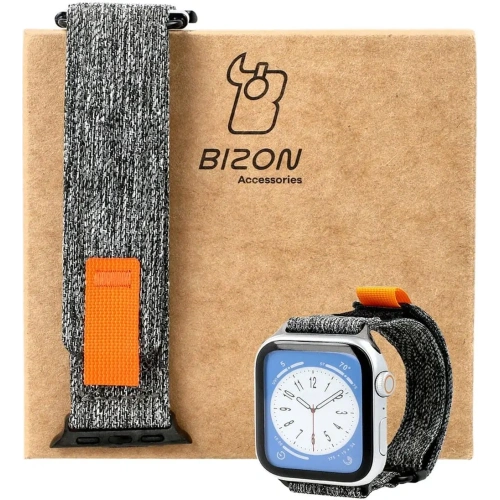 Buy Bizon Strap Watch Urban Apple Watch 44/45/46/49 mm grey melange - BIZ4507 - {ean13} - Home Screen Store Europe