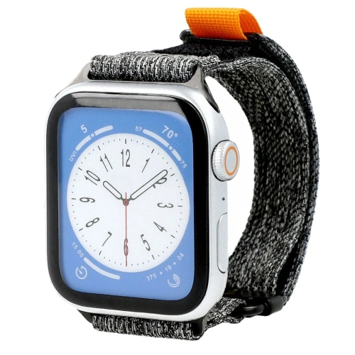Buy Bizon Strap Watch Urban Apple Watch 44/45/46/49 mm grey melange - BIZ4507 - {ean13} - Home Screen Store Europe