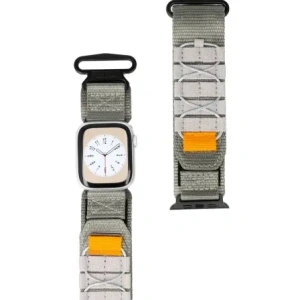 Kup Bizon Strap Uhr Abenteuer Apple Uhr 38/40/41/42 mm grau - BIZ4509 - {ean13} - Sklep Home Screen