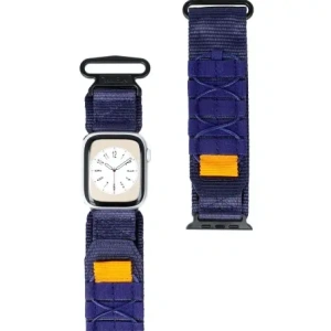 Kup Bizon Strap Uhr Abenteuer Apple Uhr 38/40/41/42 mm navy blau - BIZ4511 - {ean13} - Sklep Home Screen