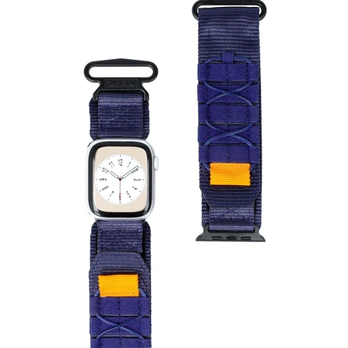 Kup Bizon Strap Uhr Abenteuer Apple Uhr 38/40/41/42 mm navy blau - BIZ4511 - {ean13} - Sklep Home Screen