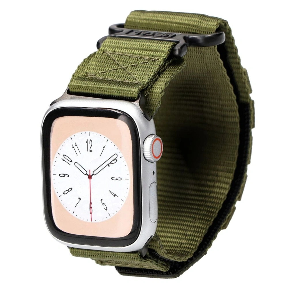 Sportowy pasek do zegarka Bizon Strap Watch Adventure do Apple Watch 38/40/41/42 mm khaki