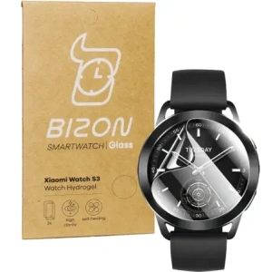 Kup Folia hydrożelowa na ekran Bizon Glass Watch Hydrogel do Xiaomi Watch S3 47 mm [2 PACK] - BIZ4514 - {ean13} - Sklep Home Screen