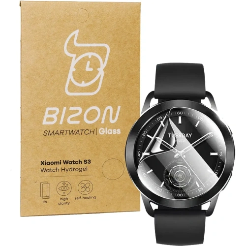 Kup Bizon Glas Uhr Hydrogel Xiaomi Uhr S3 47 mm [2 PACK] - BIZ4514 - {ean13} - Sklep Home Screen