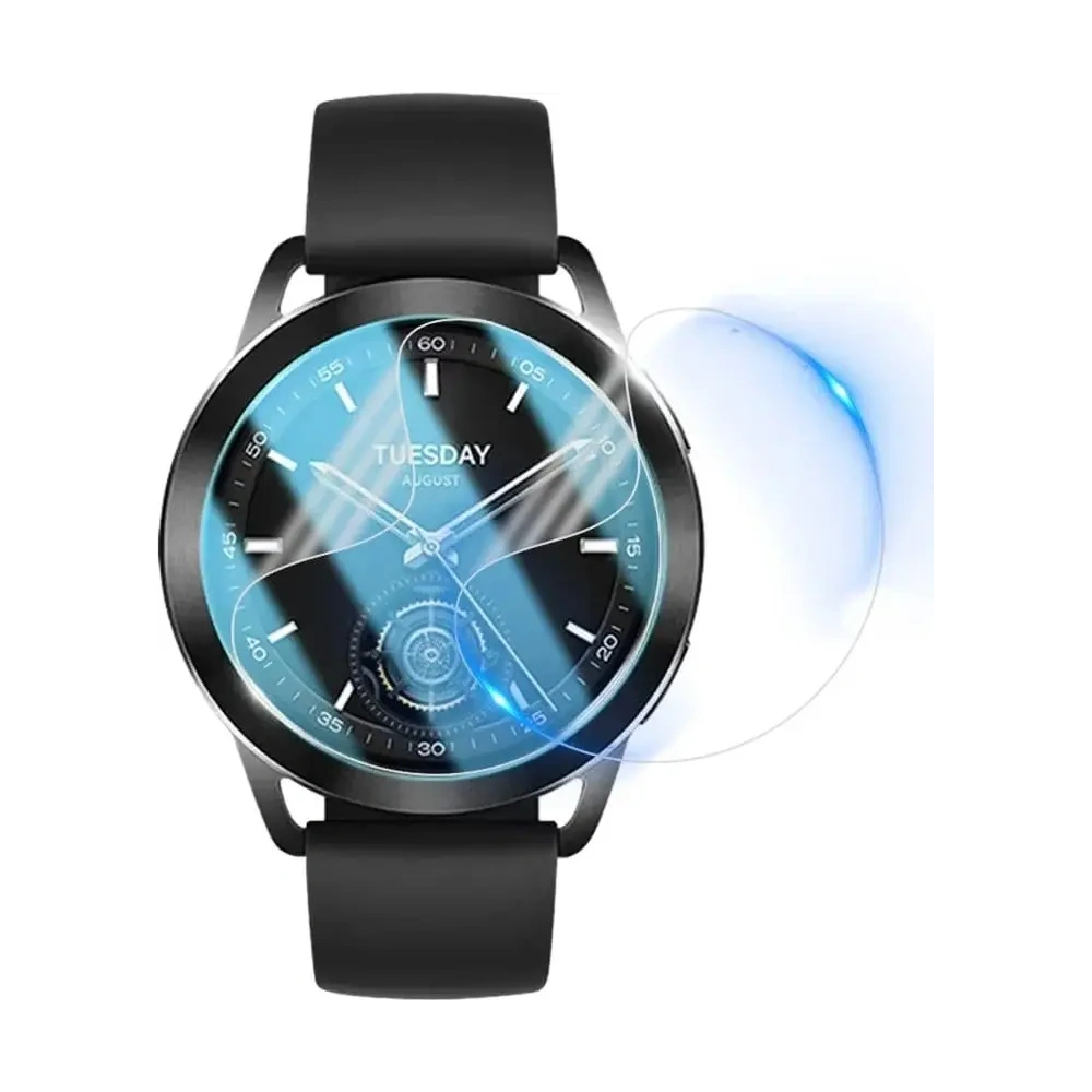 Folia hydrożelowa na ekran Bizon Glass Watch Hydrogel do Xiaomi Watch S3 47 mm [2 PACK]