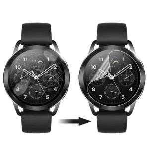 Kup Folia hydrożelowa na ekran Bizon Glass Watch Hydrogel do Xiaomi Watch S3 47 mm [2 PACK] - BIZ4514 - {ean13} - Sklep Home Screen