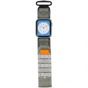 Kup Sportovní pásek k hodinkám Bizon Strap Watch Adventure do Apple Watch 44/45/46/49 mm šedý - BIZ4515 - {ean13} - Sklep Home Screen
