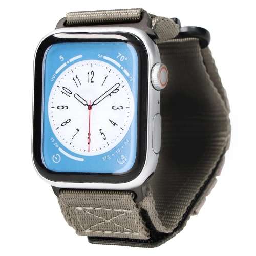 Buy Bizon Strap Watch Adventure Apple Watch 44/45/46/49 mm grey - BIZ4515 - {ean13} - Home Screen Store Europe