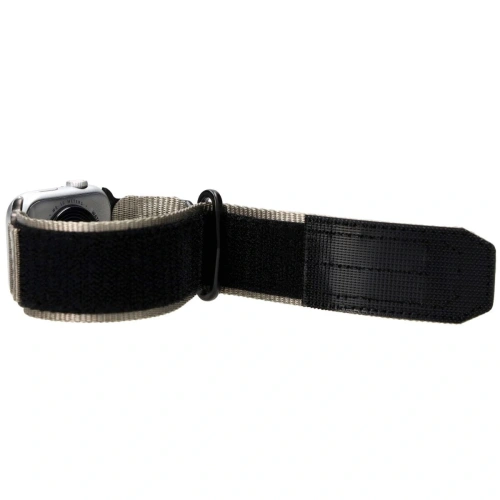Kup Sportovní pásek k hodinkám Bizon Strap Watch Adventure do Apple Watch 44/45/46/49 mm šedý - BIZ4515 - {ean13} - Sklep Home Screen