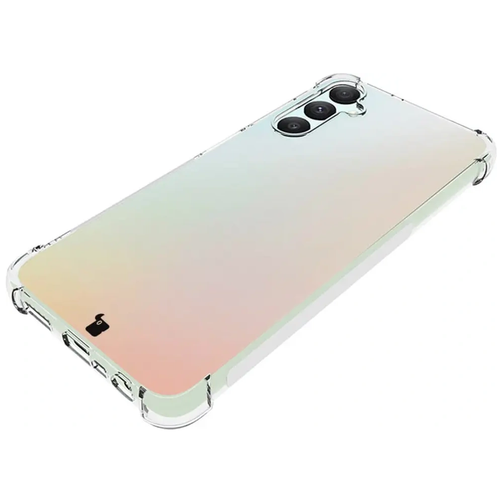 Etui + 2x szkło na ekran + obiektyw Bizon Case Clear Pack do Samsung Galaxy A05s przezroczyste