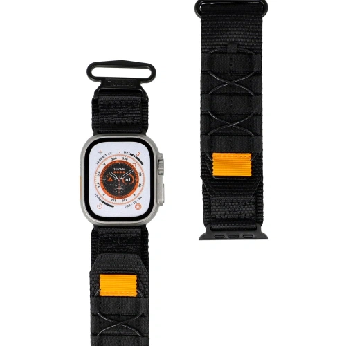 Kup Bizon Strap Watch Adventure Apple Watch 44/45/46/49 mm fekete - BIZ4517 - {ean13} - Sklep Home Screen
