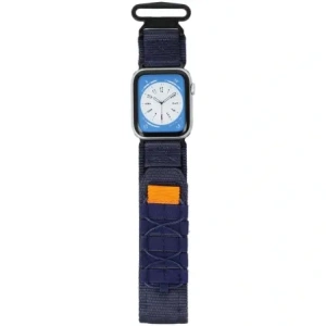 Kup Sportovní pásek na hodinky Bizon Strap Watch Adventure do Apple Watch 44/45/46/49 mm tmavě modrý - BIZ4518 - {ean13} - Sklep Home Screen