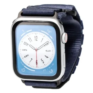 Kup Sportovní pásek na hodinky Bizon Strap Watch Adventure do Apple Watch 44/45/46/49 mm tmavě modrý - BIZ4518 - {ean13} - Sklep Home Screen