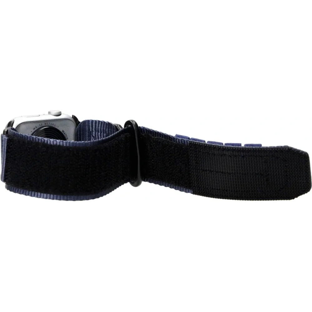 Sportowy pasek do zegarka Bizon Strap Watch Adventure do Apple Watch 44/45/46/49 mm granatowy