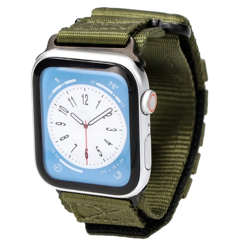 Kup Sportowy pasek do zegarka Bizon Strap Watch Adventure do Apple Watch 44/45/46/49 mm khaki - BIZ4519 - {ean13} - Sklep Home Screen
