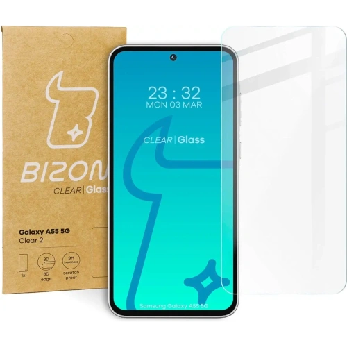 Kup Bizon Glass Clear 2 Samsung Galaxy A55 5G - BIZ4521 - {ean13} - Sklep Home Screen