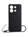 Kup Etui Bizon Case Silicone Sq do Xiaomi Poco X6 / Xiaomi Redmi Note 13 Pro 5G černé - BIZ4522 - {ean13} - Sklep Home Screen