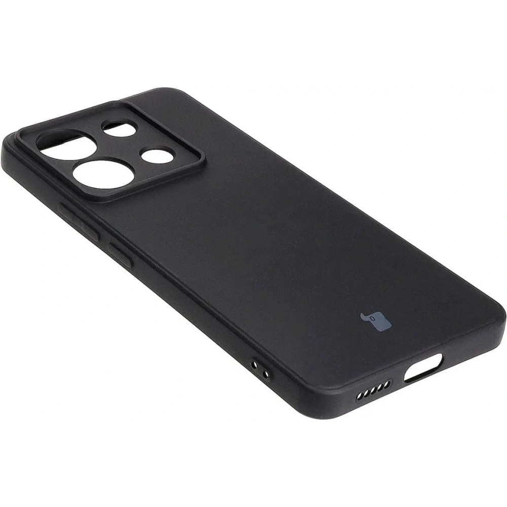 Etui Bizon Case Silicone Sq do Xiaomi Poco X6 / Xiaomi Redmi Note 13 Pro 5G czarne