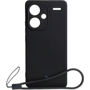 Kup Bizon Case Silikon Sq Xiaomi Redmi Note 13 Pro+ 5G schwarz - BIZ4523 - {ean13} - Sklep Home Screen