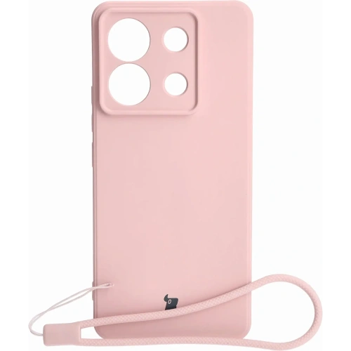 Kup Etui Bizon Case Silicone Sq do Xiaomi Poco X6 / Xiaomi Redmi Note 13 Pro 5G jasnoróżowe - BIZ4525 - {ean13} - Sklep Home Screen
